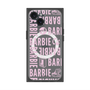 プレミアムスクエアケース with MagSafe［ Barbie - ロゴパターン3 - クリア ］
