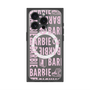 プレミアムスクエアケース with MagSafe［ Barbie - ロゴパターン3 - クリア ］