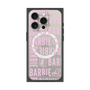 プレミアムスクエアケース with MagSafe［ Barbie - ロゴパターン3 - クリア ］