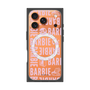 プレミアムスクエアケース with MagSafe［ Barbie - ロゴパターン3 - クリア ］
