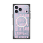 プレミアムスクエアケース with MagSafe［ Barbie - ロゴパターン3 - クリア ］