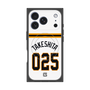 プレミアムスクエアケース with MagSafe［ 読売ジャイアンツ - #025 TAKESHITA - ホーム ］