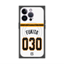 プレミアムスクエアケース with MagSafe［ 読売ジャイアンツ - #030 FUKITA - ホーム ］