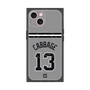 プレミアムスクエアケース with MagSafe［ 読売ジャイアンツ - #13 CABBAGE - ビジター ］