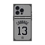プレミアムスクエアケース with MagSafe［ 読売ジャイアンツ - #13 CABBAGE - ビジター ］