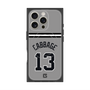 プレミアムスクエアケース with MagSafe［ 読売ジャイアンツ - #13 CABBAGE - ビジター ］