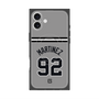 プレミアムスクエアケース with MagSafe［ 読売ジャイアンツ - #92 MARTINEZ - ビジター ］