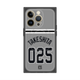 プレミアムスクエアケース with MagSafe［ 読売ジャイアンツ - #025 TAKESHITA - ビジター ］