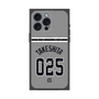 プレミアムスクエアケース with MagSafe［ 読売ジャイアンツ - #025 TAKESHITA - ビジター ］