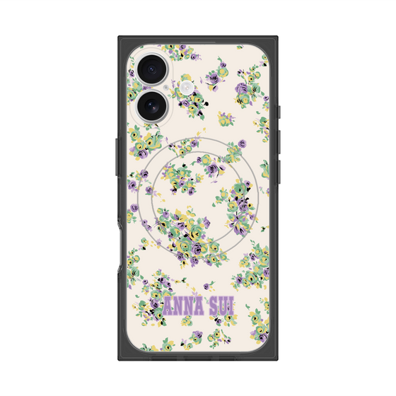 プレミアムスクエアケース with MagSafe［ ANNA SUI - ROSEBUDS ］