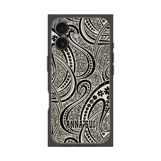 プレミアムスクエアケース with MagSafe［ ANNA SUI - PAISLEY ］