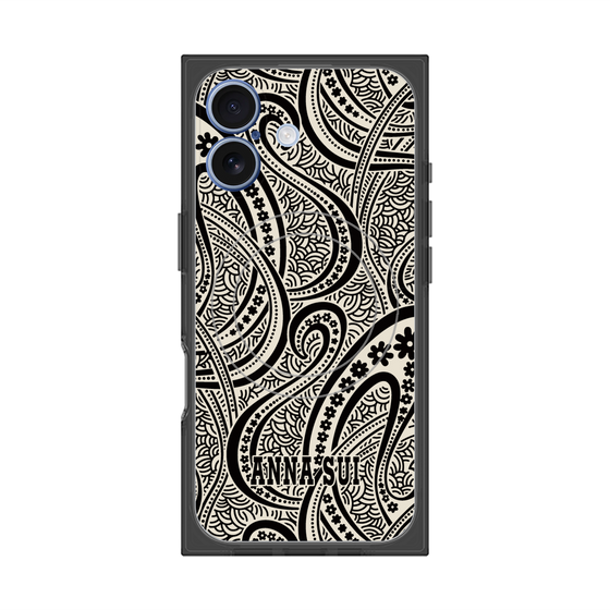プレミアムスクエアケース with MagSafe［ ANNA SUI - PAISLEY ］