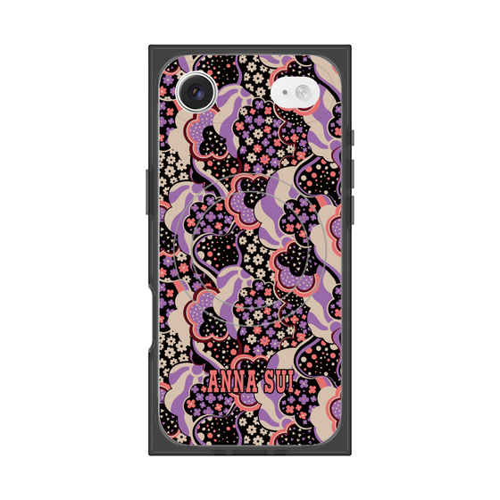 プレミアムスクエアケース with MagSafe［ ANNA SUI - WAVY CLOUDS ］