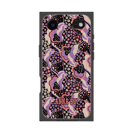 プレミアムスクエアケース with MagSafe［ ANNA SUI - WAVY CLOUDS ］