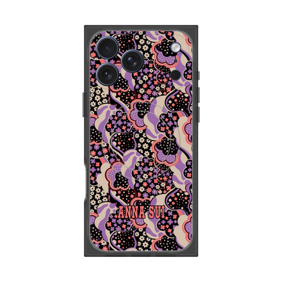 プレミアムスクエアケース with MagSafe［ ANNA SUI - WAVY CLOUDS ］