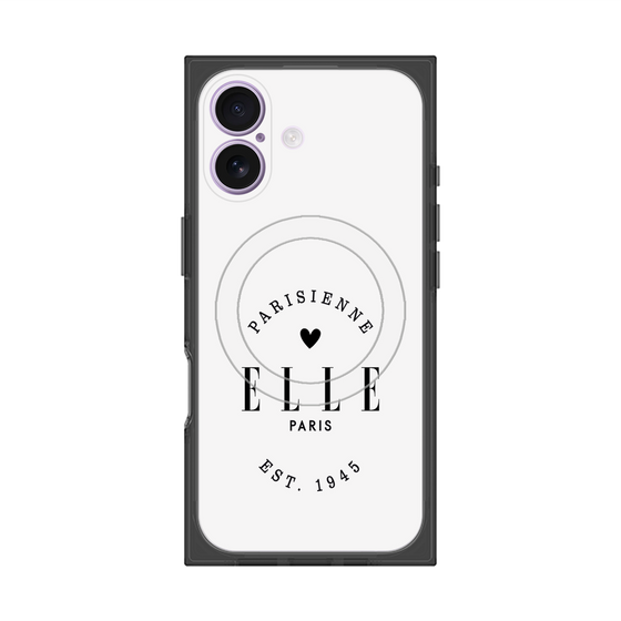 プレミアムスクエアケース with MagSafe［ ELLE - Parisienne ］