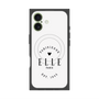 プレミアムスクエアケース with MagSafe［ ELLE - Parisienne ］