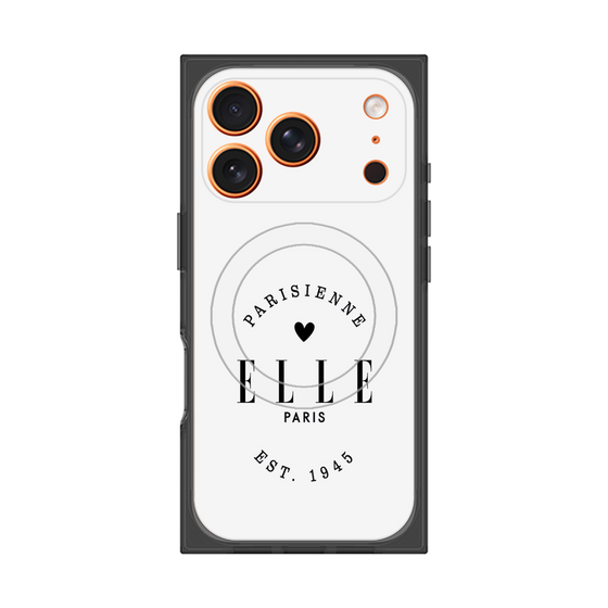 プレミアムスクエアケース with MagSafe［ ELLE - Parisienne ］
