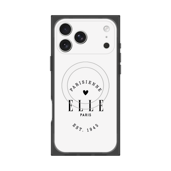 プレミアムスクエアケース with MagSafe［ ELLE - Parisienne ］