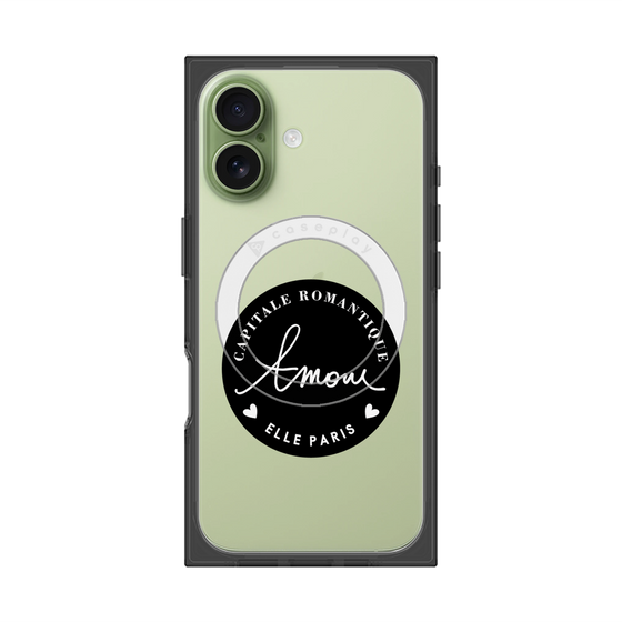 プレミアムスクエアケース with MagSafe［ ELLE - Capitale Romantique ］