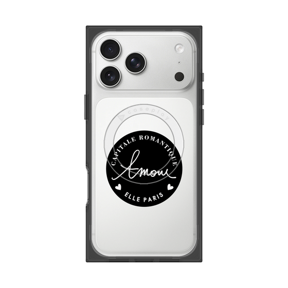 プレミアムスクエアケース with MagSafe［ ELLE - Capitale Romantique ］