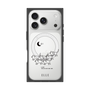 プレミアムスクエアケース with MagSafe［ ELLE - All cats are grey in the dark ］