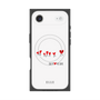 プレミアムスクエアケース with MagSafe［ ELLE - Let who love me follow me - ホワイト ］