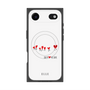 プレミアムスクエアケース with MagSafe［ ELLE - Let who love me follow me - ホワイト ］