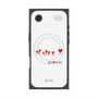 プレミアムスクエアケース with MagSafe［ ELLE - Let who love me follow me - ホワイト ］