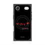 プレミアムスクエアケース with MagSafe［ ELLE - Let who love me follow me - ブラック ］
