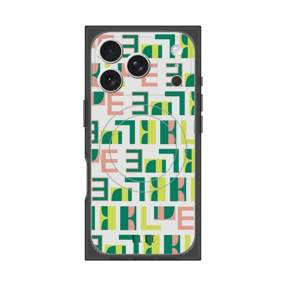 プレミアムスクエアケース with MagSafe［ ELLE - Iconics Prints2 ］