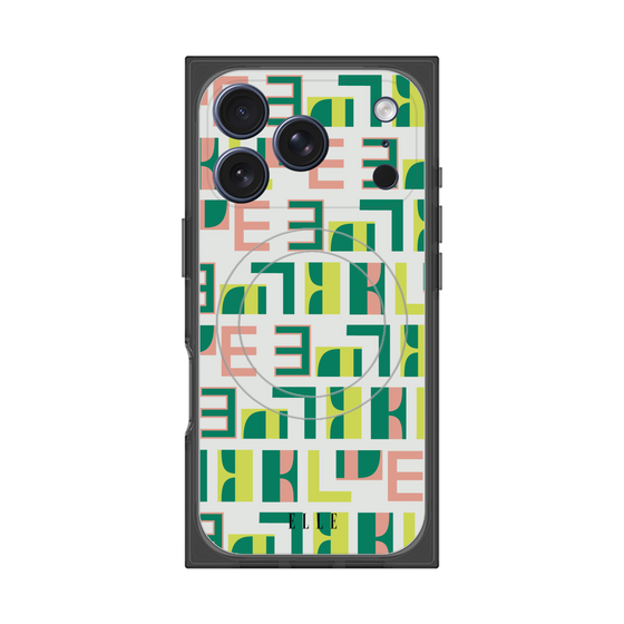 プレミアムスクエアケース with MagSafe［ ELLE - Iconics Prints2 ］