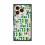 プレミアムスクエアケース with MagSafe［ ELLE - Iconics Prints2 ］