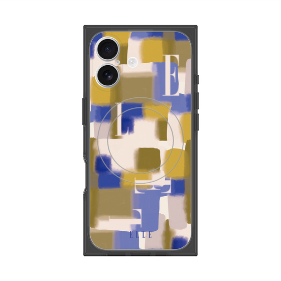 プレミアムスクエアケース with MagSafe［ ELLE - Iconics Prints4 ］