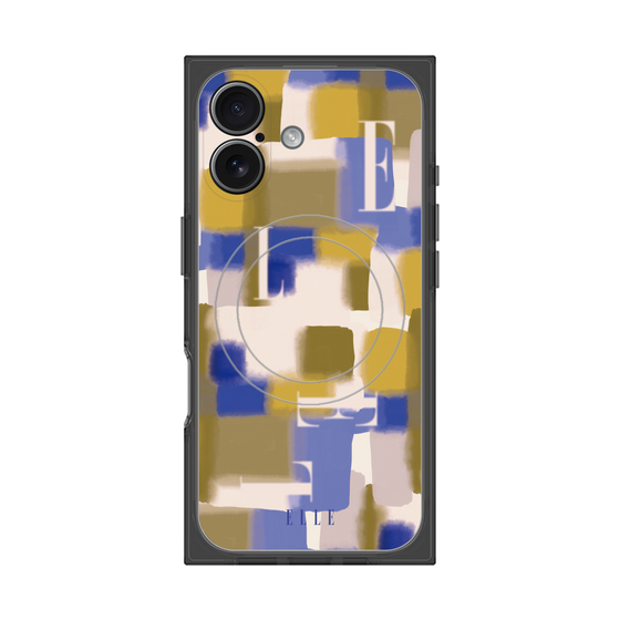 プレミアムスクエアケース with MagSafe［ ELLE - Iconics Prints4 ］