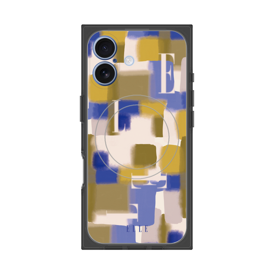 プレミアムスクエアケース with MagSafe［ ELLE - Iconics Prints4 ］