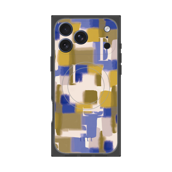プレミアムスクエアケース with MagSafe［ ELLE - Iconics Prints4 ］