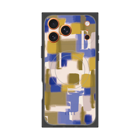 プレミアムスクエアケース with MagSafe［ ELLE - Iconics Prints4 ］