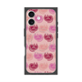 プレミアムスクエアケース with MagSafe［ ELLE - Cat Pattern - ピンク ］