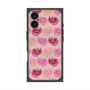 プレミアムスクエアケース with MagSafe［ ELLE - Cat Pattern - ピンク ］