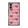 プレミアムスクエアケース with MagSafe［ ELLE - Cat Pattern - ピンク ］