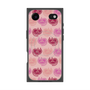 プレミアムスクエアケース with MagSafe［ ELLE - Cat Pattern - ピンク ］