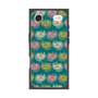 プレミアムスクエアケース with MagSafe［ ELLE - Cat Pattern - グリーン ］