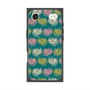 プレミアムスクエアケース with MagSafe［ ELLE - Cat Pattern - グリーン ］