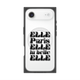 プレミアムスクエアケース with MagSafe［ ELLE - ELLE Paris ］