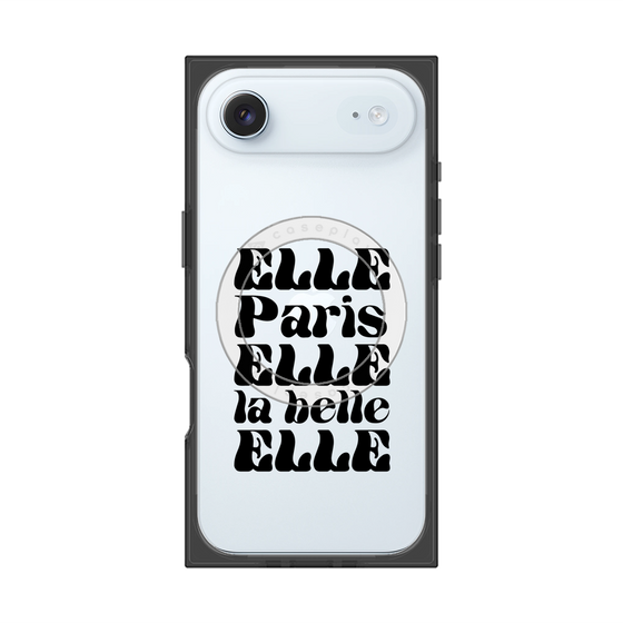 プレミアムスクエアケース with MagSafe［ ELLE - ELLE Paris ］
