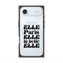 プレミアムスクエアケース with MagSafe［ ELLE - ELLE Paris ］