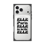 プレミアムスクエアケース with MagSafe［ ELLE - ELLE Paris ］
