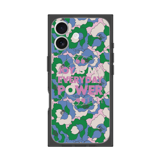 プレミアムスクエアケース with MagSafe［ ELLE - Joy is my everyday power ］