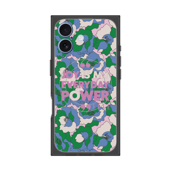 プレミアムスクエアケース with MagSafe［ ELLE - Joy is my everyday power ］